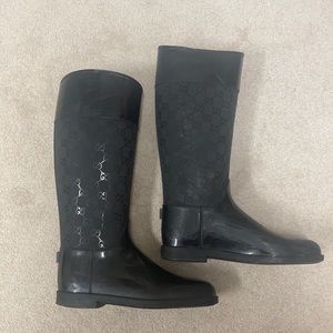 Gucci rain boots